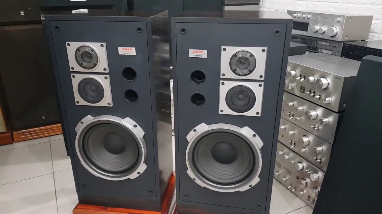 Loa ONKYO S660 - Loa Nhật bãi - Bass 27 - cấu hình rất đẹp, giá 4