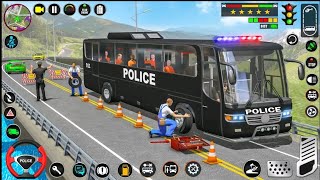 Police Bus Offroad Driving Simulator - 3D Bus Prisoner Transporter Driver - Android GamePlay screenshot 1