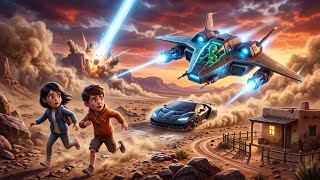 ALIEN CHASE: The Boy & Girl’s Escape 🚀👽 | Epic Sci-Fi Adventure screenshot 5