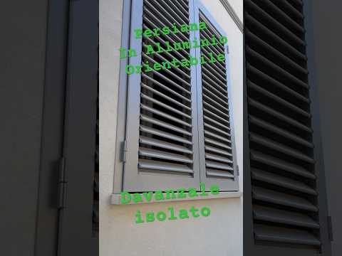 Persiana in alluminio