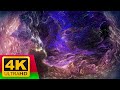 Breathtaking space journey (Video for relaxation with ambient music) 4k