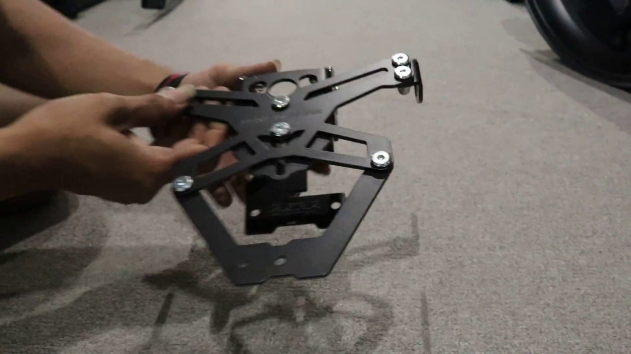 Tail Tidy / Bracket Dudukan Plat / Fender Eliminator Kawasaki Z900 - AGNA by ISLE MOTOLAND