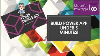 Microsoft Power Apps Tutorial for Beginners - Build an App under 5 Minutes