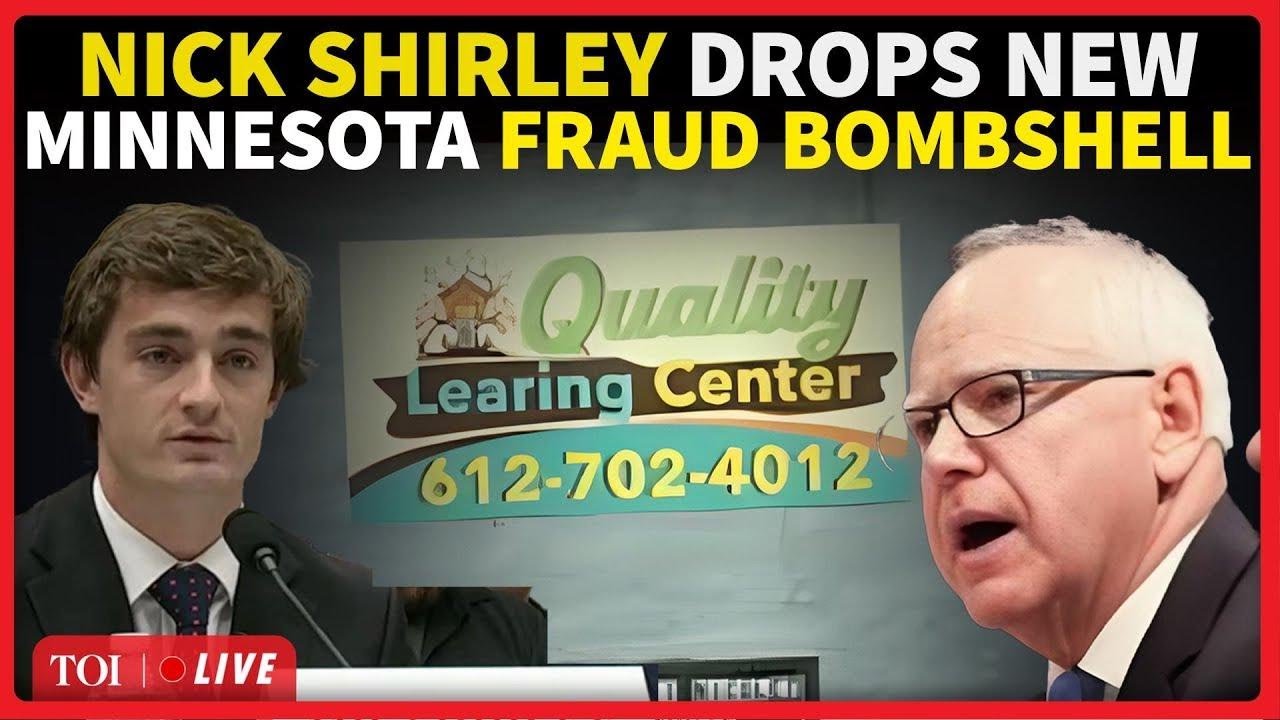 'Walz Saw Billions Leaving Account': Nick Shirley Testimony ROCKS Minnesota Fraud Hearing