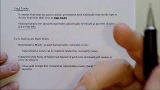 Famous Econ 2 Chapter Ten Lecture 1 (part 2) Money Net Worth