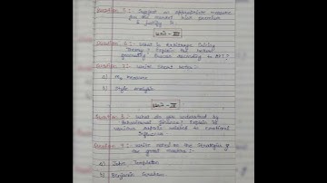 M.Com - (Third Semester) , 2022 |Portfolio Management| #mduuniversity