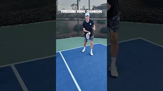 The #1 Forehand Drive Mistake in Pickleball (Fix This Today!) ⚡️ #pickleball #pickleballaddict