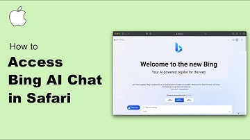 How to access Bing’s Chat GPT 4 in Safari Web browser without any Extension