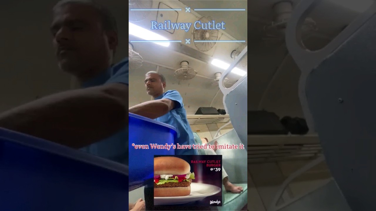 Railway Veg Cutlet 🚂 