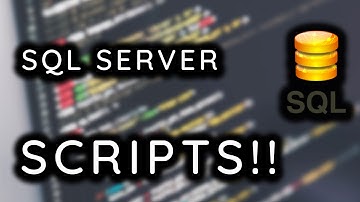 SQL Server - Generación de Script