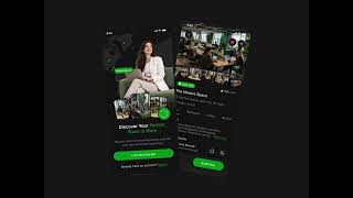 Coworking Space App UIUX Design | Figma | Mobile App UIUX Design | Workspace App UIUX Design | UIUX