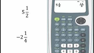 TI30XS Multiview Mixed Numbers