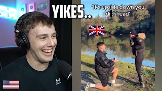 American Reacts to Quintessential British Memes