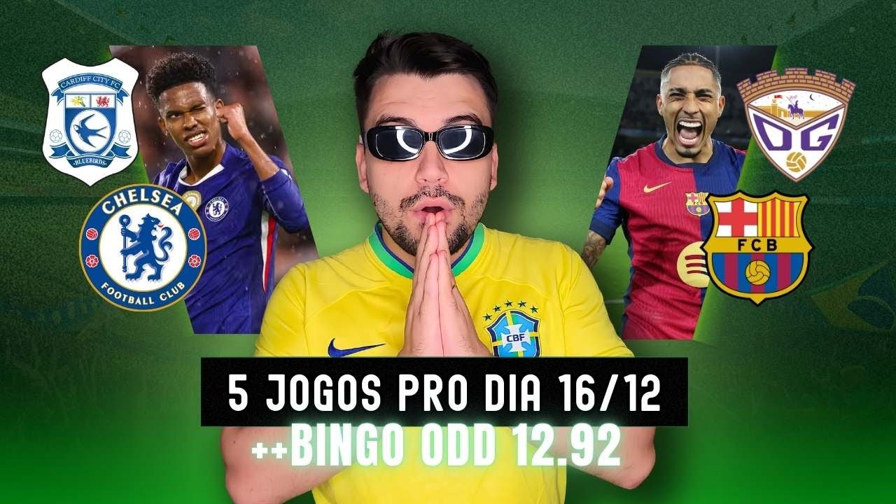 PALPITES E APOSTAS DE FUTEBOL PARA HOJE 16 12 2025 + BILHETE PRONTO (TERÇA-FEIRA)