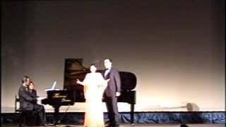 Lasha Nikabadze Con Donatella Lombardi Gia Nella Notte Densa Otello G Verdi 2002 Bari Italia