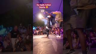 He really Defied Gravity 😮 Ig:Bboyjuniorofficiel
