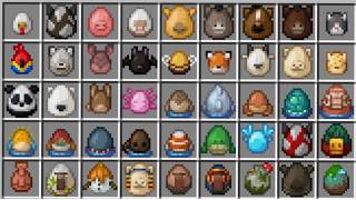 ALL NEW Spawn Eggs of Minecraft