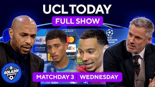 UCL Today FULL SHOW: Liverpool End Losing Streak, Bellingham Winner & Chelsea Beat Ajax!