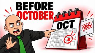 2027 IRS Changes: What You Need to Know Before October