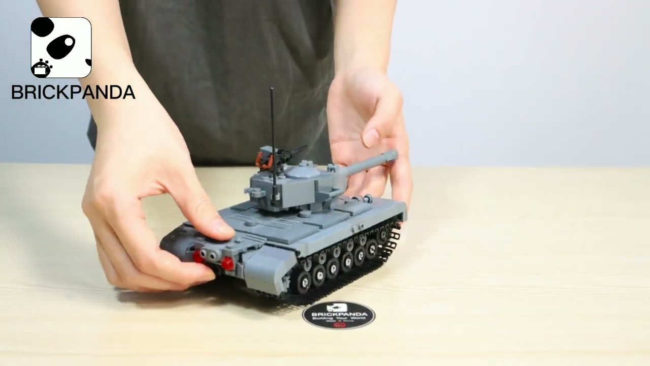 WW2 US M26 Pershing Tank Compatible lego. 