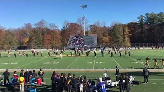 Bowie State DIVA Auxiliary Danceline Halftime Show vs ECSU 2016