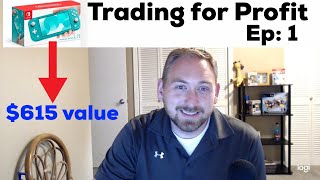 Celebrity Trading for Profit Episode 1 - Traded Nintendo Switch Lite for $615 in Video Game Stuff #amazonfba Wealth