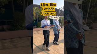 Latihan Upacara Hari Guru