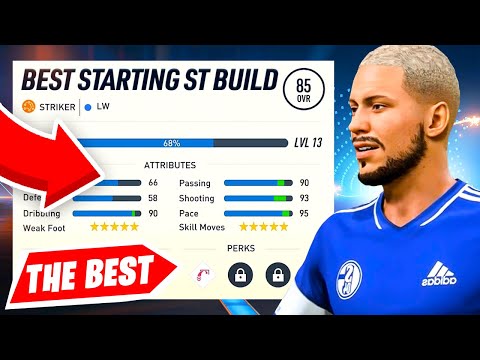 FIFA 23 Pro Clubs BEST Striker Build (Start / Shooting U0026 Tips)