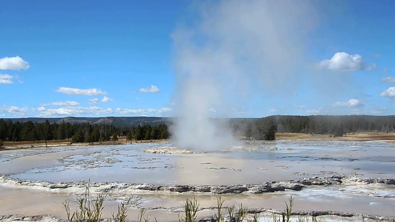 Great Fountain Geyser Yellowstone YouTube