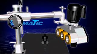 Co-Matic AF34 Stock Feeder 3 Wheel 4 Speed