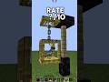 Easy Minecraft Parrot Cage Tutorial 🦜#shorts #foryou #minecraft