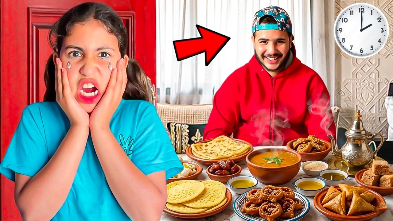 رانيا حصلات يوسف واكل رمضان 😱🌙مع 2 دالنهار⁉️😡 قلبت عليه الطبلة ... 🚫🍽️ 