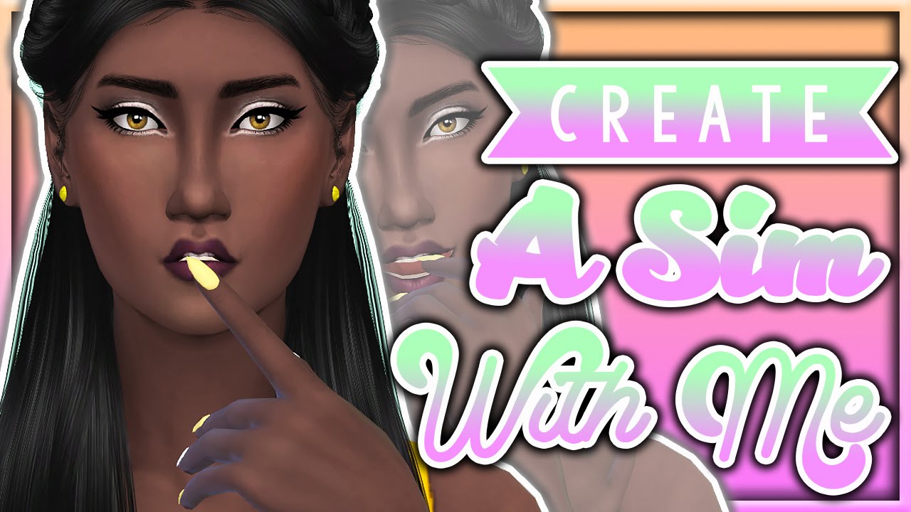 The Sims 4 | Create A Sim With Me #4 - YouTube