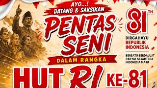 Penuh!!! tinggal Dalam Rangka HUT KE 81 Kemerdekaan pentas seni dusun sawahan pancuran mas