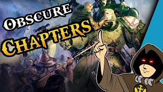 The Most OBSCURE Space Marine Chapters? | LoreCrimes Podcast 📱