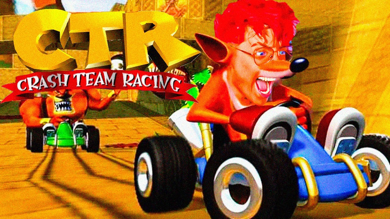 PÁSANDOME TU JUEGO FAVORITO EN TIEMPO RECORD | Crash Team Racing