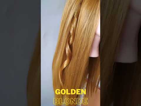 Болванка перукарська для зачісок та фарбування з натуральним волоссям 90% Human Hair HM31, видео 1