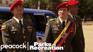 Pawnee Hosts Venezuela
