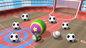 Going Balls - Football Level Gameplay Android, iOS #129