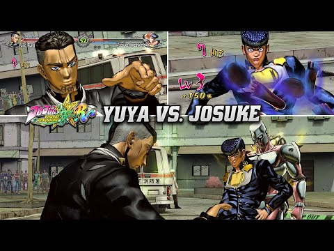 Yuya Fungami Gameplay (vs. Josuke) | JoJo's Bizarre Adventure: All-Star Battle R