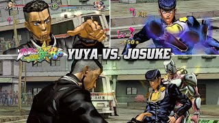 Yuya Fungami Gameplay (vs. Josuke) | JoJos Bizarre Adventure: All-Star Battle R