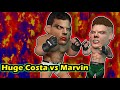 Marvin Defeats Heavyweight Costa