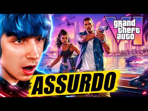 REACTING TO THE NEW GTA 6 GAMEPLAY TRAILER!! [GTA VI]