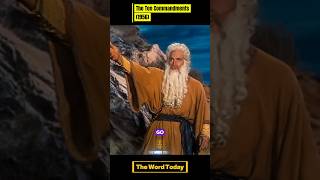 Moses Passes the Journey to Joshua | Final Scene of The Ten Commandments (1956) #viral #shorts #fyp