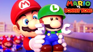 Mario vs Donkey Kong - Full Game Walkthrough (2 Player)