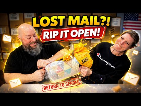 Tearing Open Lost Mail Mystery Packages