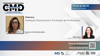 CMD 2025 | Palestra: Avaliação Educacional e Formação de Professores