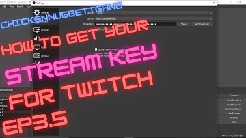 how to find your twitch stream key ep 3.5 obs tutorials