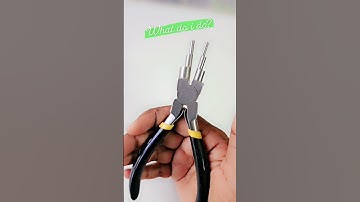 What is a 6 Step Bail Making Plier #jewelrytools #diy #regaliabyreyney