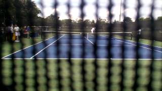 Kei Nishikori Vs. Kevin Anderson Practice Citi Open 2015